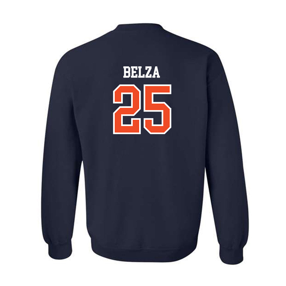 Auburn - NCAA Baseball : Taylor Belza - Generic Shersey Crewneck Sweatshirt-1