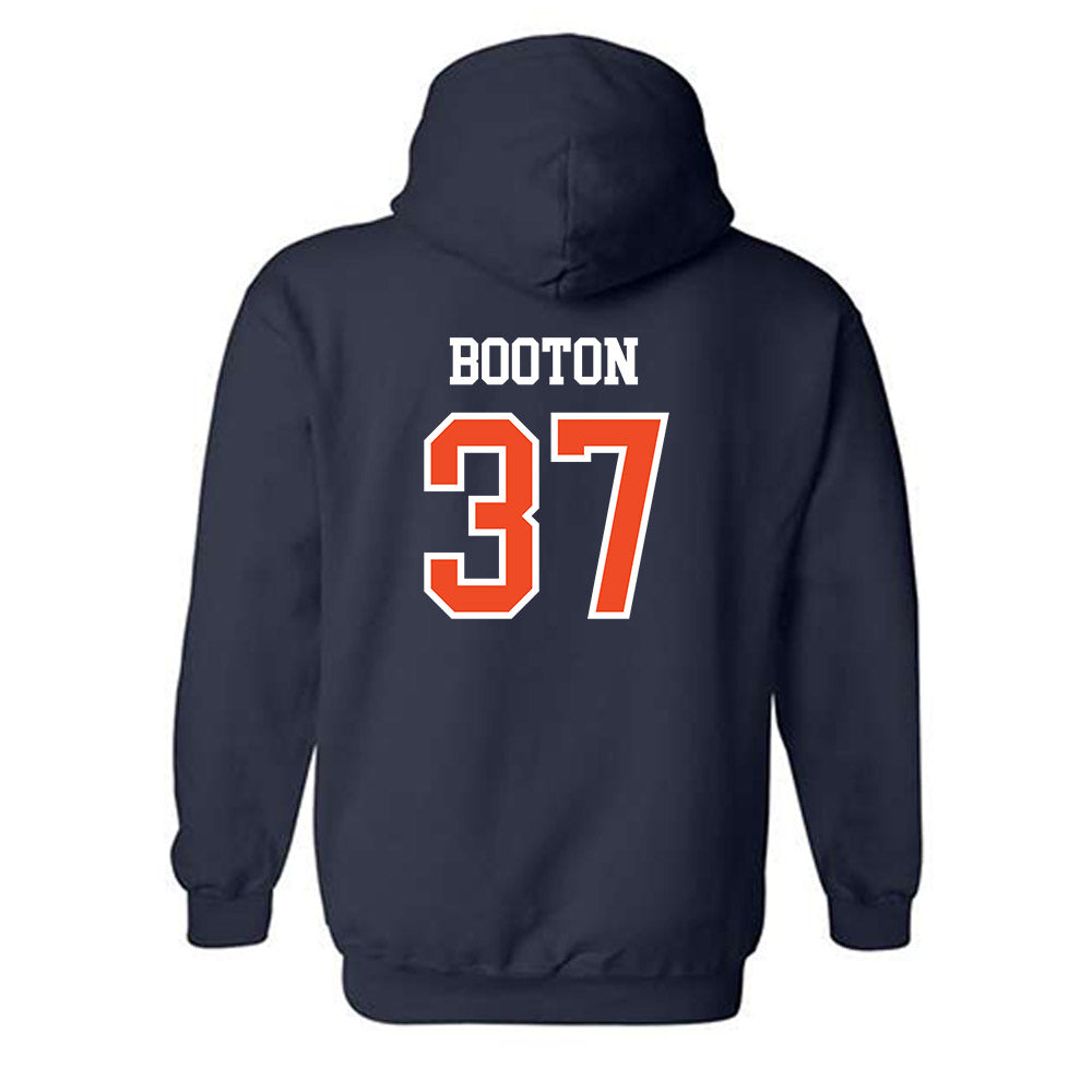 Auburn - NCAA Baseball : Trevor Booton - Generic Shersey Hooded Sweatshirt-1