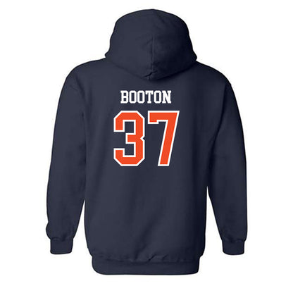 Auburn - NCAA Baseball : Trevor Booton - Generic Shersey Hooded Sweatshirt-1