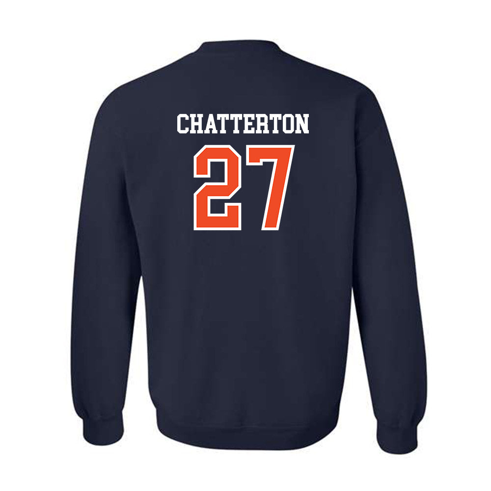 Auburn - NCAA Baseball : Christian Chatterton - Generic Shersey Crewneck Sweatshirt-1