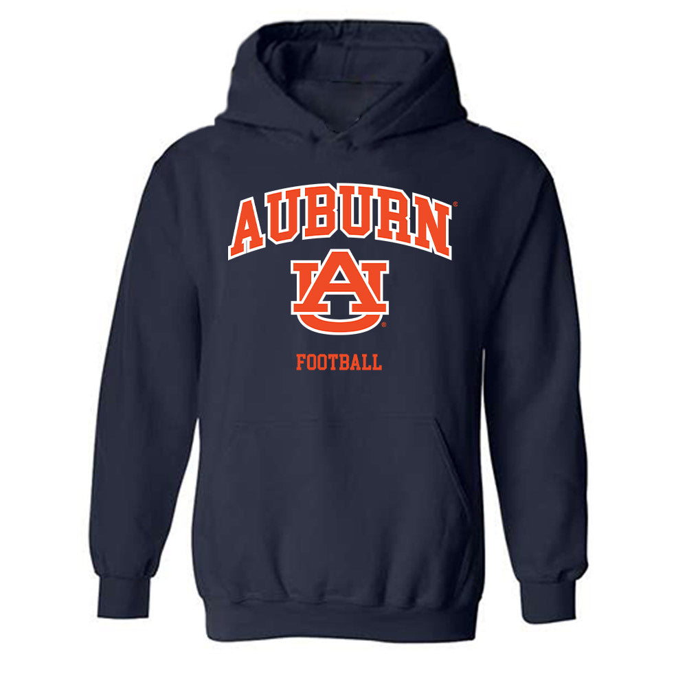 Auburn - NCAA Football : Jonathan Echols - Generic Shersey Hooded Sweatshirt-0