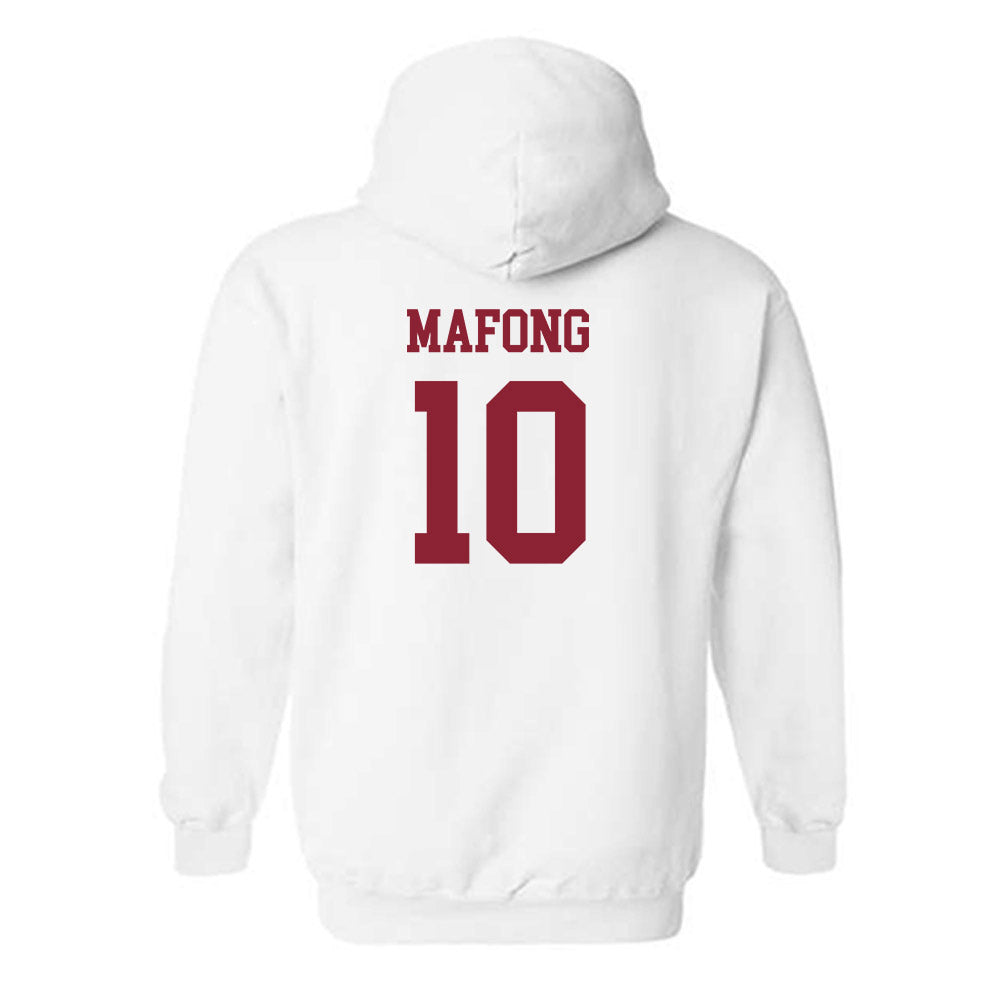 Boston College - NCAA Men's Soccer : Dylan Mafong - Replica Shersey Hooded Sweatshirt-1