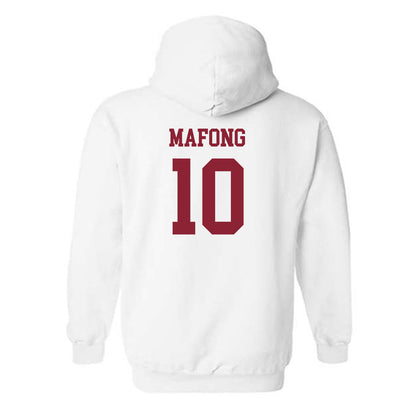 Boston College - NCAA Men's Soccer : Dylan Mafong - Replica Shersey Hooded Sweatshirt-1