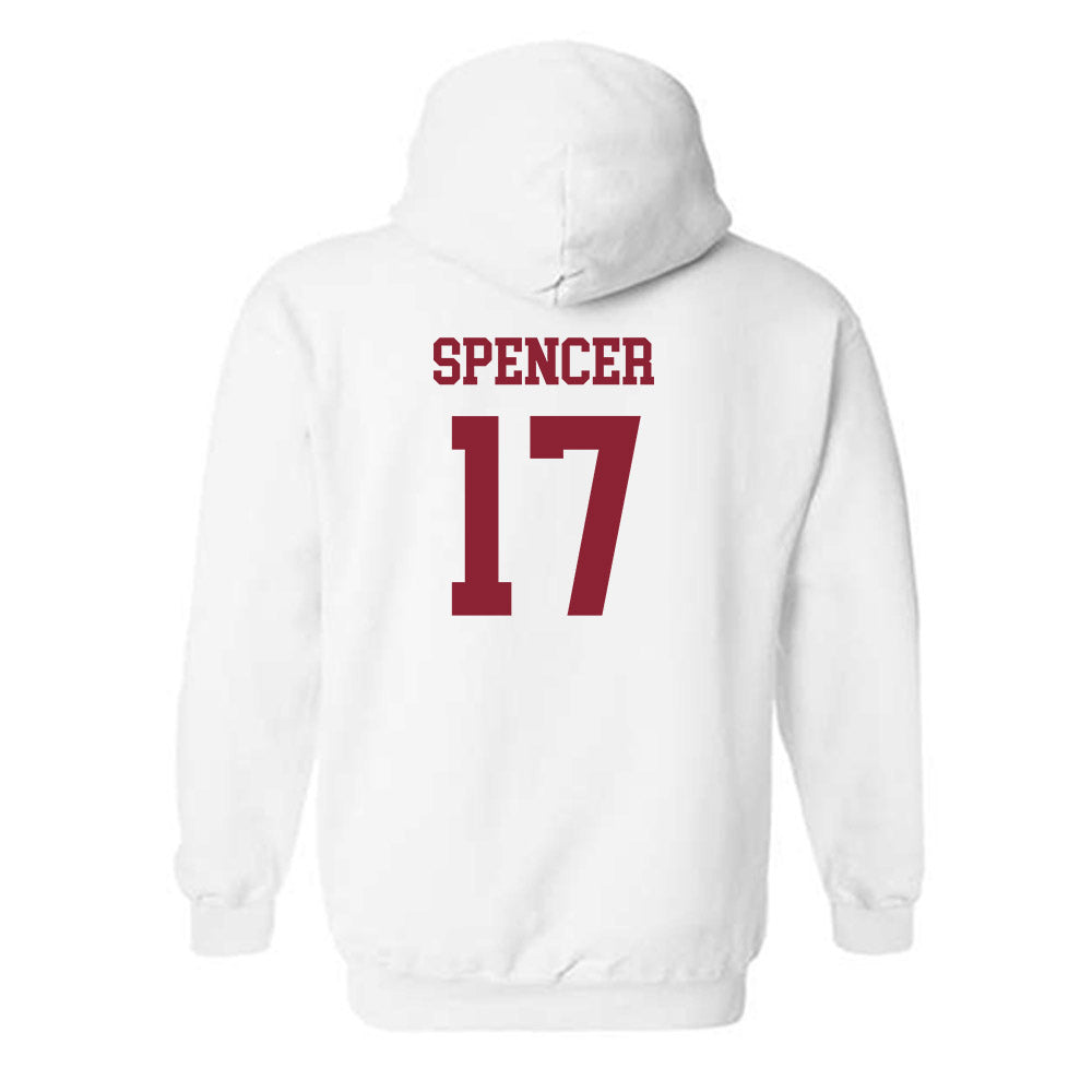 Boston College - NCAA Women's Soccer : Sohana Spencer - Replica Shersey Hooded Sweatshirt-1