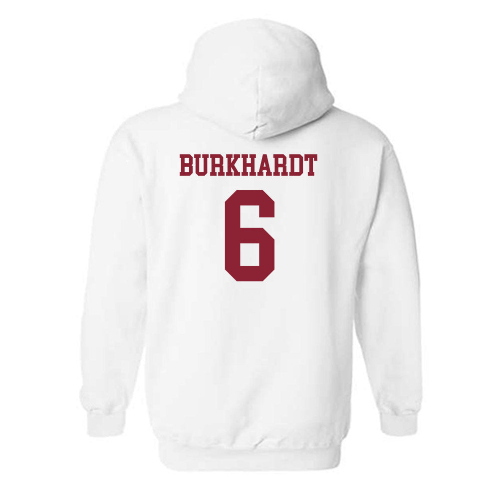 Boston College - NCAA Men's Soccer : Jack Burkhardt - Replica Shersey Hooded Sweatshirt-1
