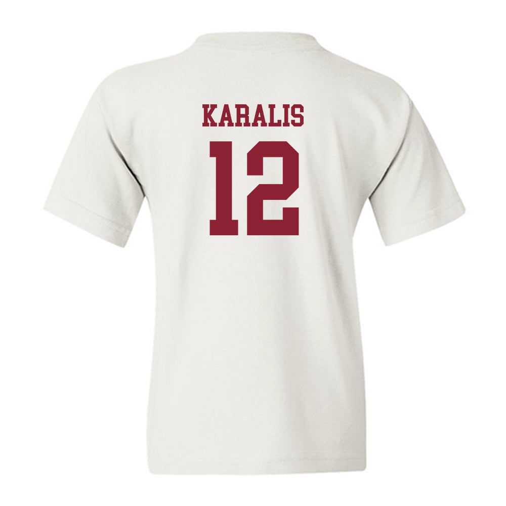Boston College - NCAA Men's Soccer : Alexi Karalis - Replica Shersey Youth T-Shirt-1