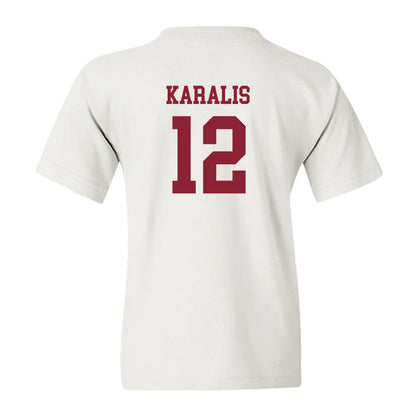 Boston College - NCAA Men's Soccer : Alexi Karalis - Replica Shersey Youth T-Shirt-1