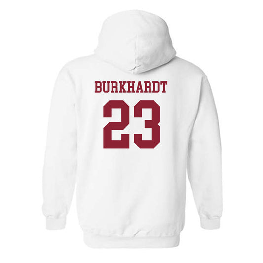 Boston College - NCAA Men's Soccer : Jack Burkhardt - Replica Shersey Hooded Sweatshirt-1