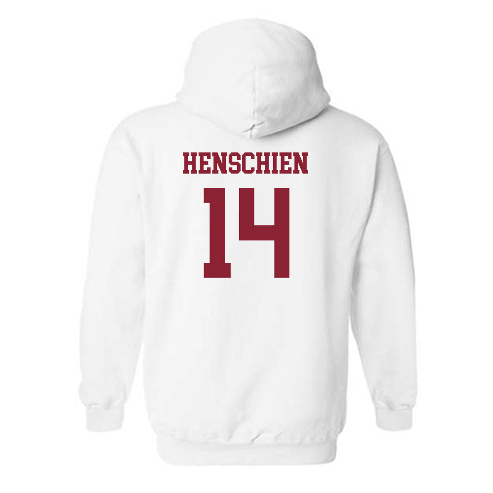 Boston College - NCAA Women's Soccer : Ada Henschien - Replica Shersey Hooded Sweatshirt-1