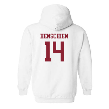 Boston College - NCAA Women's Soccer : Ada Henschien - Replica Shersey Hooded Sweatshirt-1