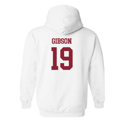 Boston College - NCAA Men's Soccer : Connor Gibson - Replica Shersey Hooded Sweatshirt-1