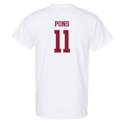 Boston College - NCAA Men's Soccer : Charles Pons - Replica Shersey T-Shirt-1