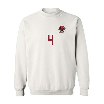 Boston College - NCAA Men's Soccer : Moritz Gundelach - Replica Shersey Crewneck Sweatshirt-0