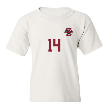 Boston College - NCAA Women's Soccer : Ada Henschien - Replica Shersey Youth T-Shirt-0