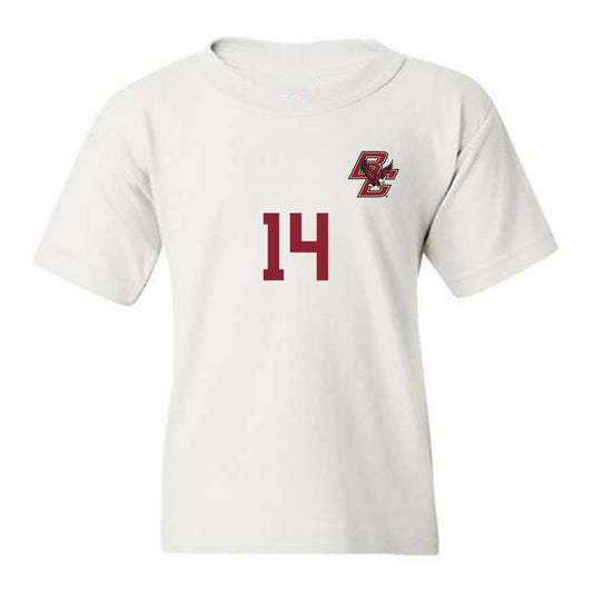 Boston College - NCAA Women's Soccer : Ada Henschien - Replica Shersey Youth T-Shirt-0