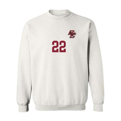 Boston College - NCAA Women's Soccer : Dylan Lochhead - Replica Shersey Crewneck Sweatshirt-0