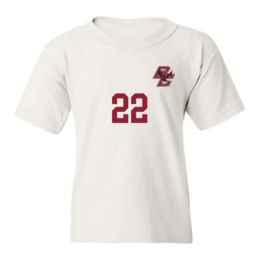 Boston College - NCAA Men's Soccer : Charles Pons - Replica Shersey Youth T-Shirt-0