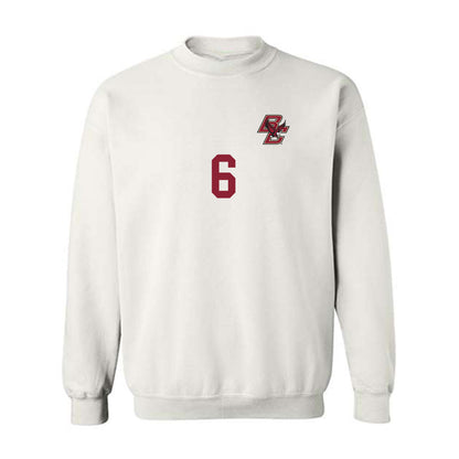 Boston College - NCAA Women's Soccer : Anie Gnidula - Replica Shersey Crewneck Sweatshirt-0