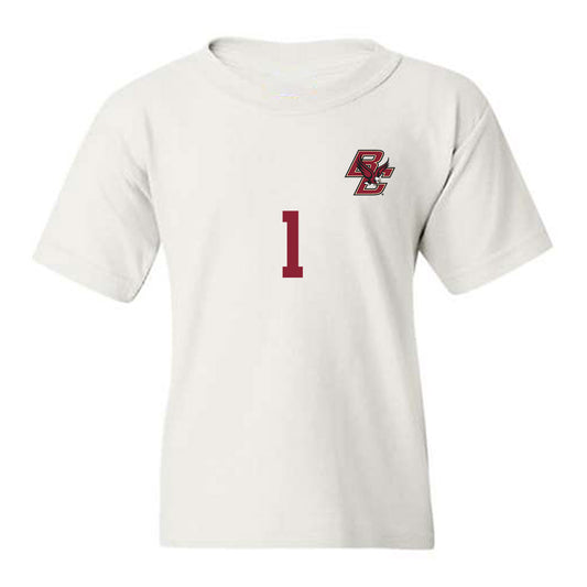 Boston College - NCAA Women's Soccer : Olivia Shippee - Replica Shersey Youth T-Shirt-0