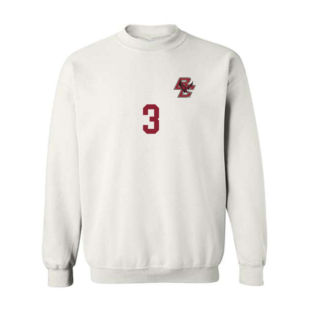 Boston College - NCAA Women's Soccer : Delaney Van Pelt - Replica Shersey Crewneck Sweatshirt-0