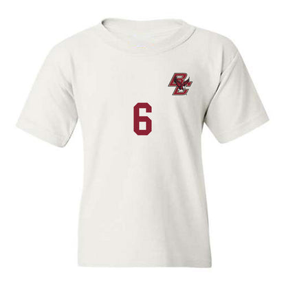 Boston College - NCAA Women's Soccer : Annie Gnidula - Replica Shersey Youth T-Shirt-0