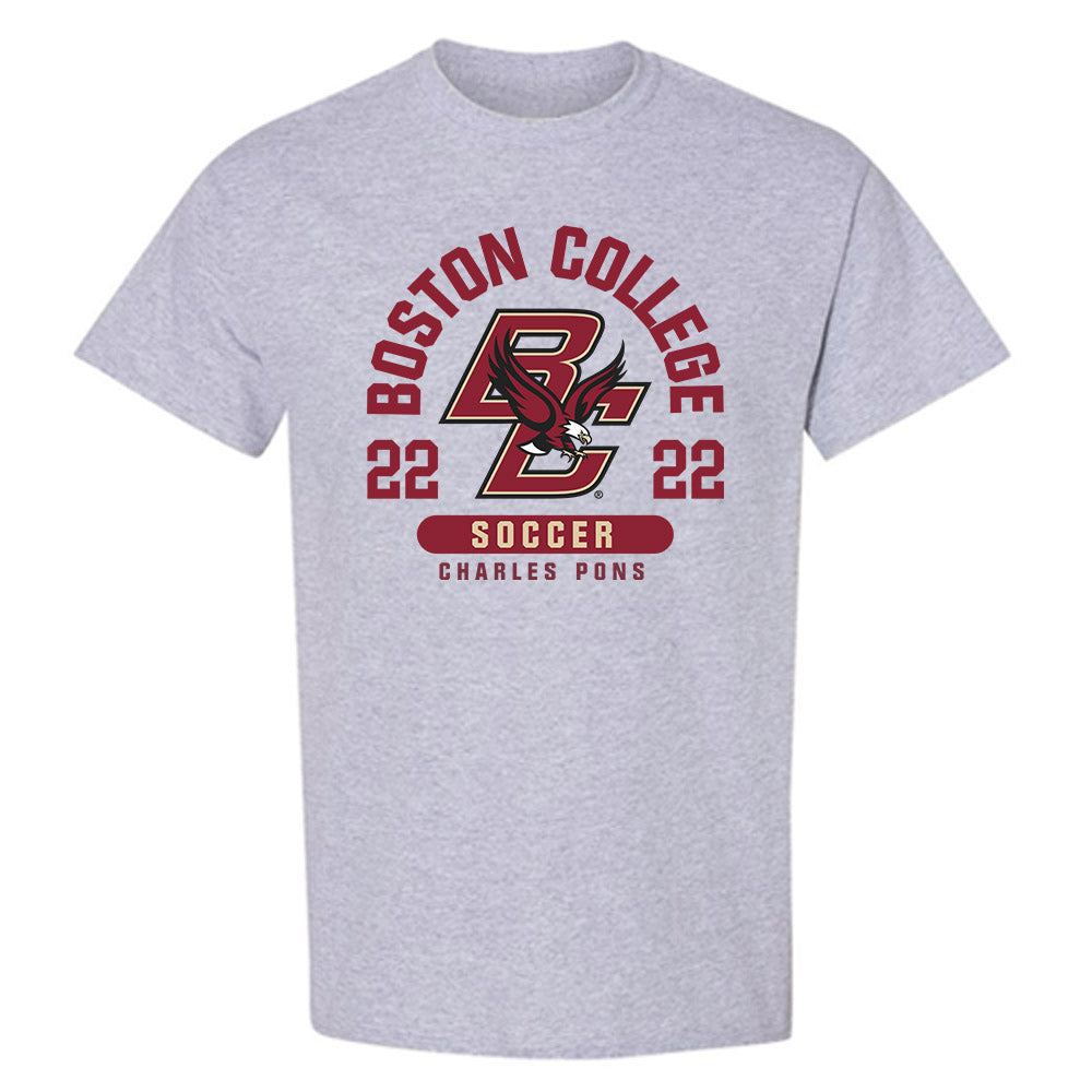 Boston College - NCAA Men's Soccer : Charles Pons - Classic Fashion Shersey T-Shirt-0