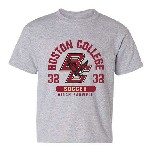 Boston College - NCAA Men's Soccer : Aidan Farwell - Classic Fashion Shersey Youth T-Shirt-0