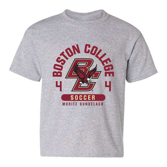 Boston College - NCAA Men's Soccer : Moritz Gundelach - Classic Fashion Shersey Youth T-Shirt-0