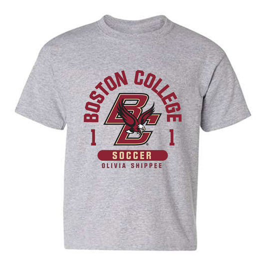 Boston College - NCAA Women's Soccer : Olivia Shippee - Classic Fashion Shersey Youth T-Shirt-0