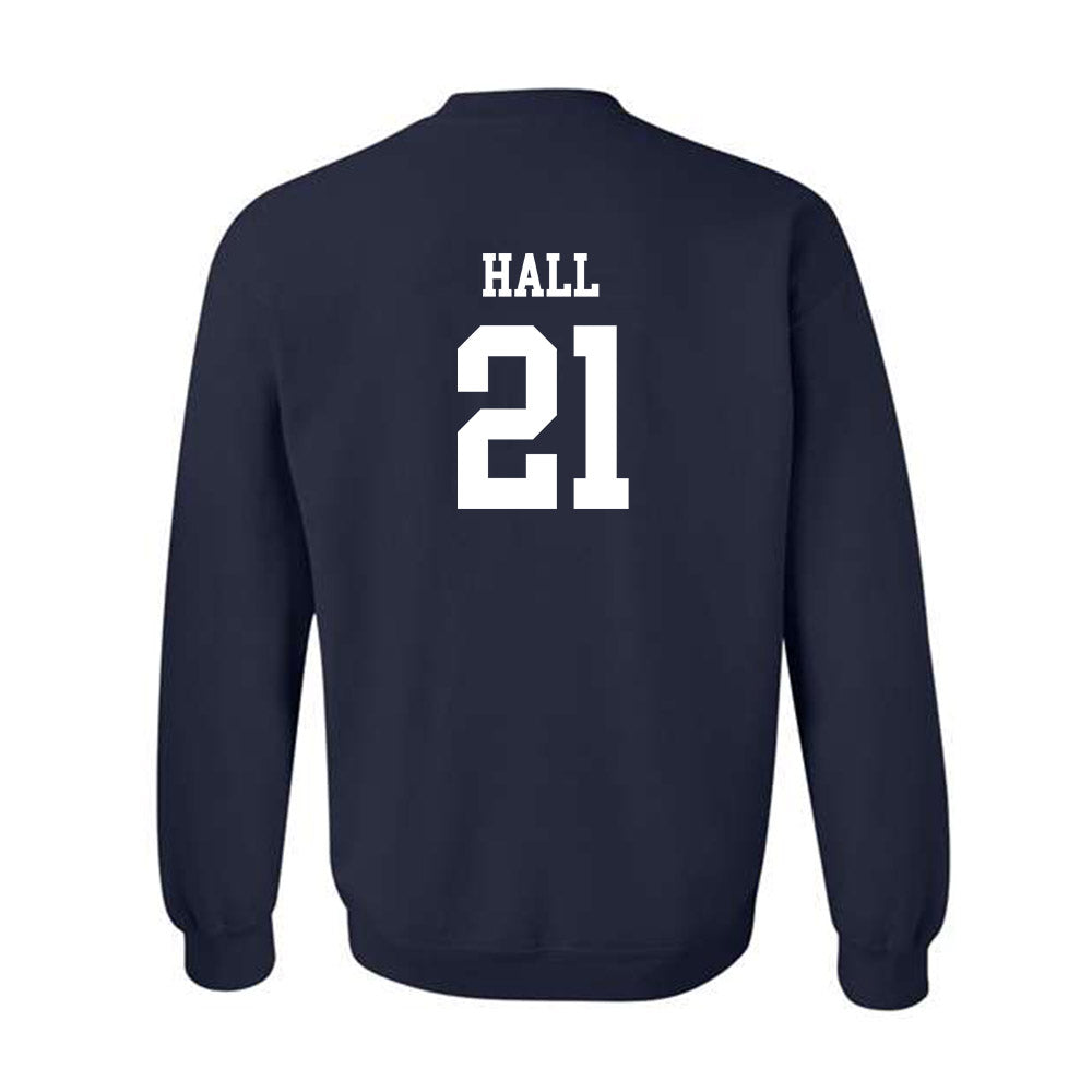 Drake - NCAA Women's Soccer : Ava Hall - Generic Shersey Crewneck Sweatshirt-1