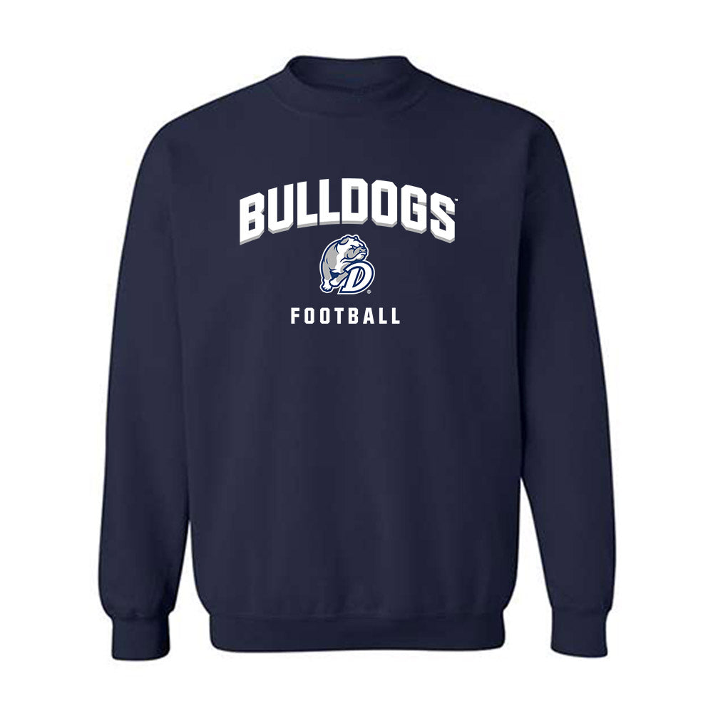 Drake - NCAA Football : Devyn Davis - Generic Shersey Crewneck Sweatshirt-0