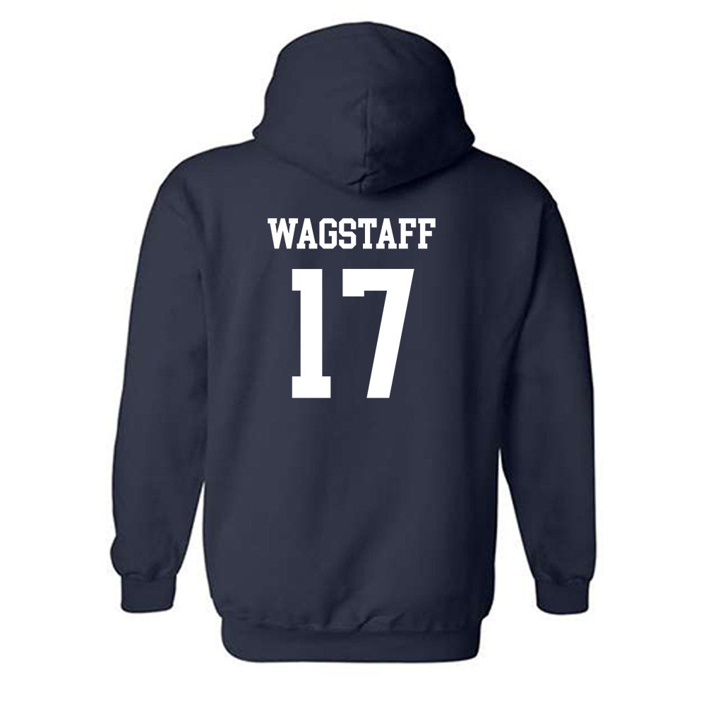 Gonzaga - NCAA Women's Volleyball : Claire Wagstaff - Classic Shersey Hooded Sweatshirt-1