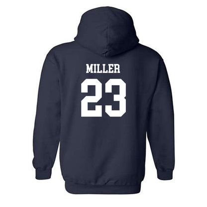 Gonzaga - NCAA Men's Basketball : Adam Miller - Classic Shersey Hooded Sweatshirt-1