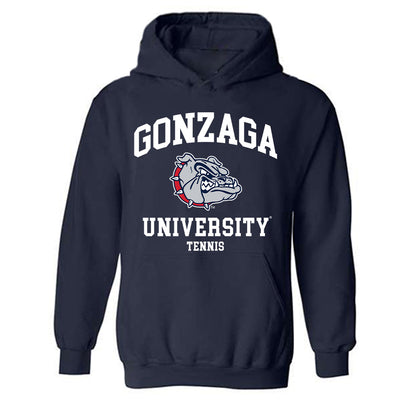 Gonzaga - NCAA Men's Tennis : James Hutchinson - Classic Shersey Hooded Sweatshirt-0