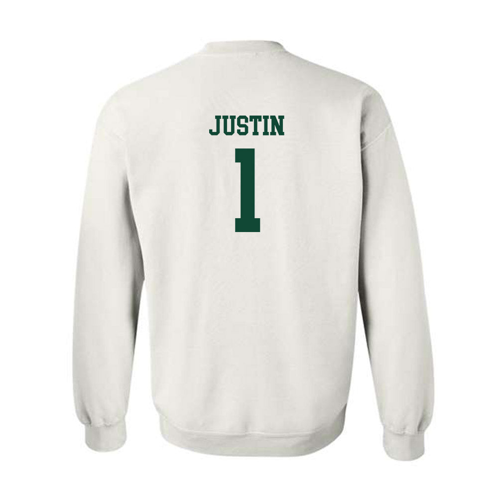Hawaii - NCAA Women's Soccer : Kennedy Justin - Replica Shersey Crewneck Sweatshirt-1