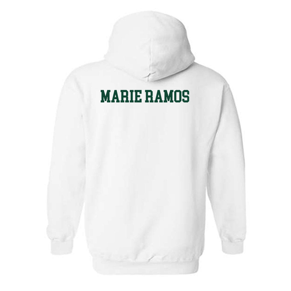 Hawaii - NCAA Women's Soccer : Charis Marie Ramos - Replica Shersey Hooded Sweatshirt-1