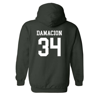 Hawaii - NCAA Women's Soccer : Nalani Damacion - Classic Shersey Hooded Sweatshirt-1