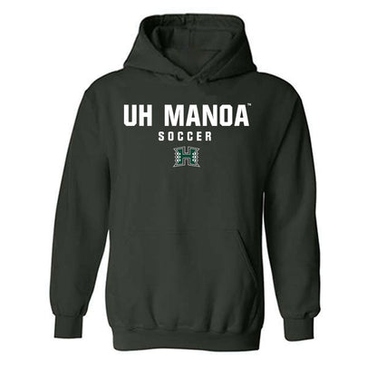 Hawaii - NCAA Women's Soccer : Piper Bertani - Classic Shersey Hooded Sweatshirt-0