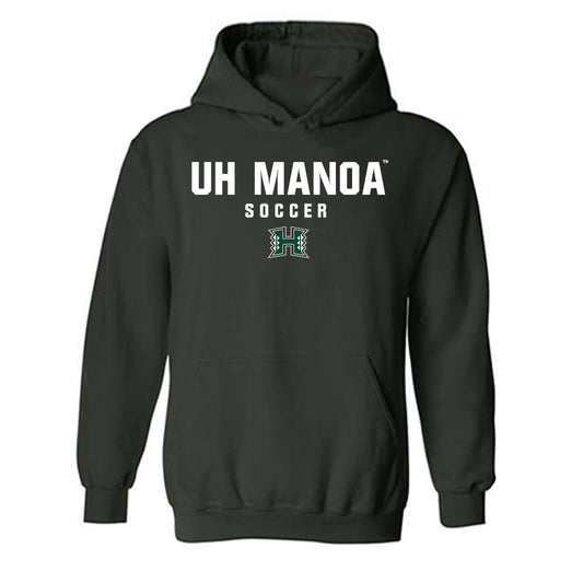 Hawaii - NCAA Women's Soccer : Parisa Abedi - Classic Shersey Hooded Sweatshirt-0