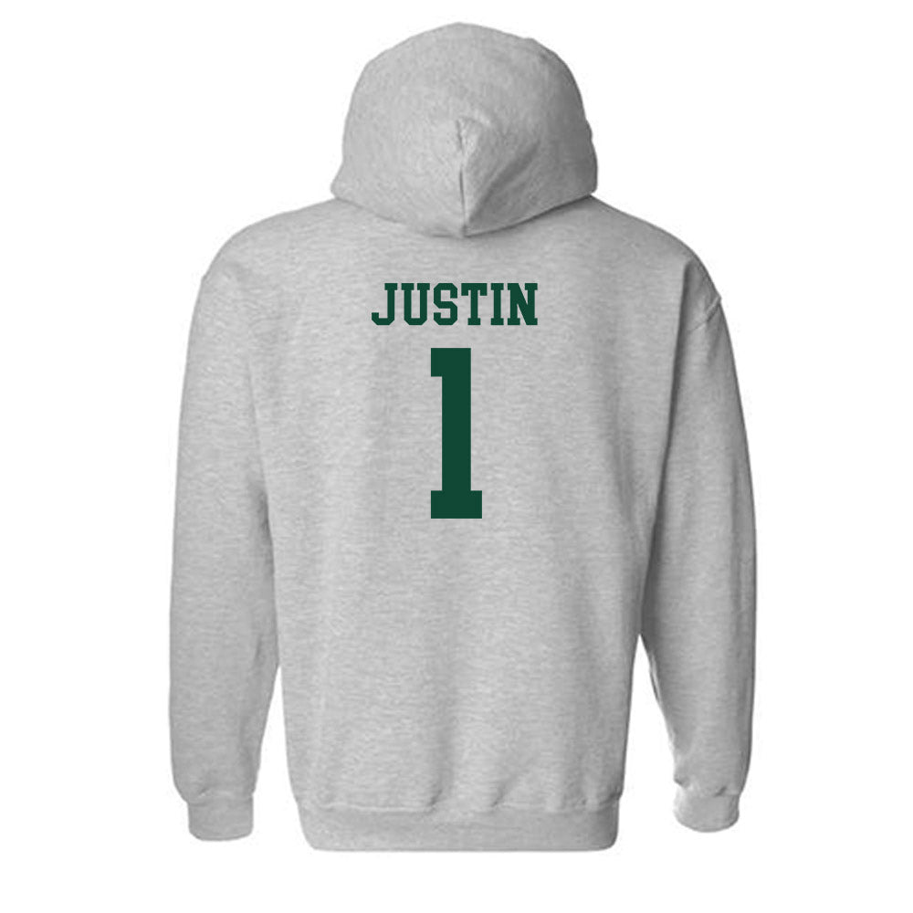 Hawaii - NCAA Women's Soccer : Kennedy Justin - Classic Shersey Hooded Sweatshirt-1