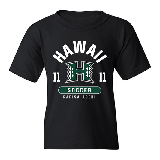 Hawaii - NCAA Women's Soccer : Parisa Abedi - Classic Fashion Shersey Youth T-Shirt-0