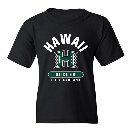 Hawaii - NCAA Women's Soccer : Leila Kahoano - Classic Fashion Shersey Youth T-Shirt-0