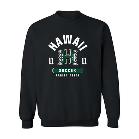 Hawaii - NCAA Women's Soccer : Parisa Abedi - Classic Fashion Shersey Crewneck Sweatshirt-0