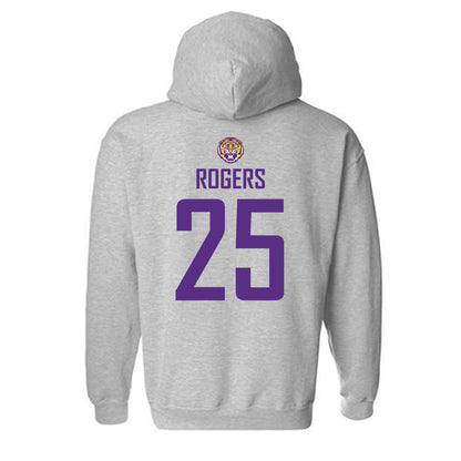 LSU - NCAA Women's Soccer : Senai Rogers - Generic Shersey Hooded Sweatshirt-1