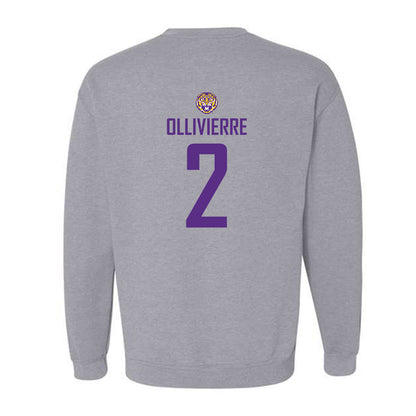 LSU - NCAA Women's Soccer : Jocelyn Ollivierre - Generic Shersey Crewneck Sweatshirt-1