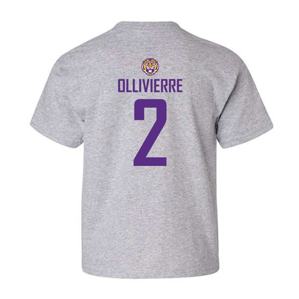 LSU - NCAA Women's Soccer : Jocelyn Ollivierre - Generic Shersey Youth T-Shirt-1