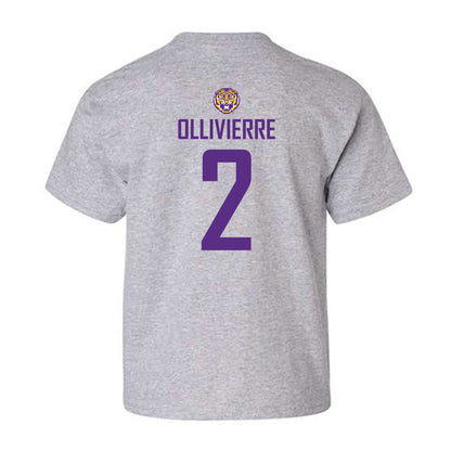 LSU - NCAA Women's Soccer : Jocelyn Ollivierre - Generic Shersey Youth T-Shirt-1