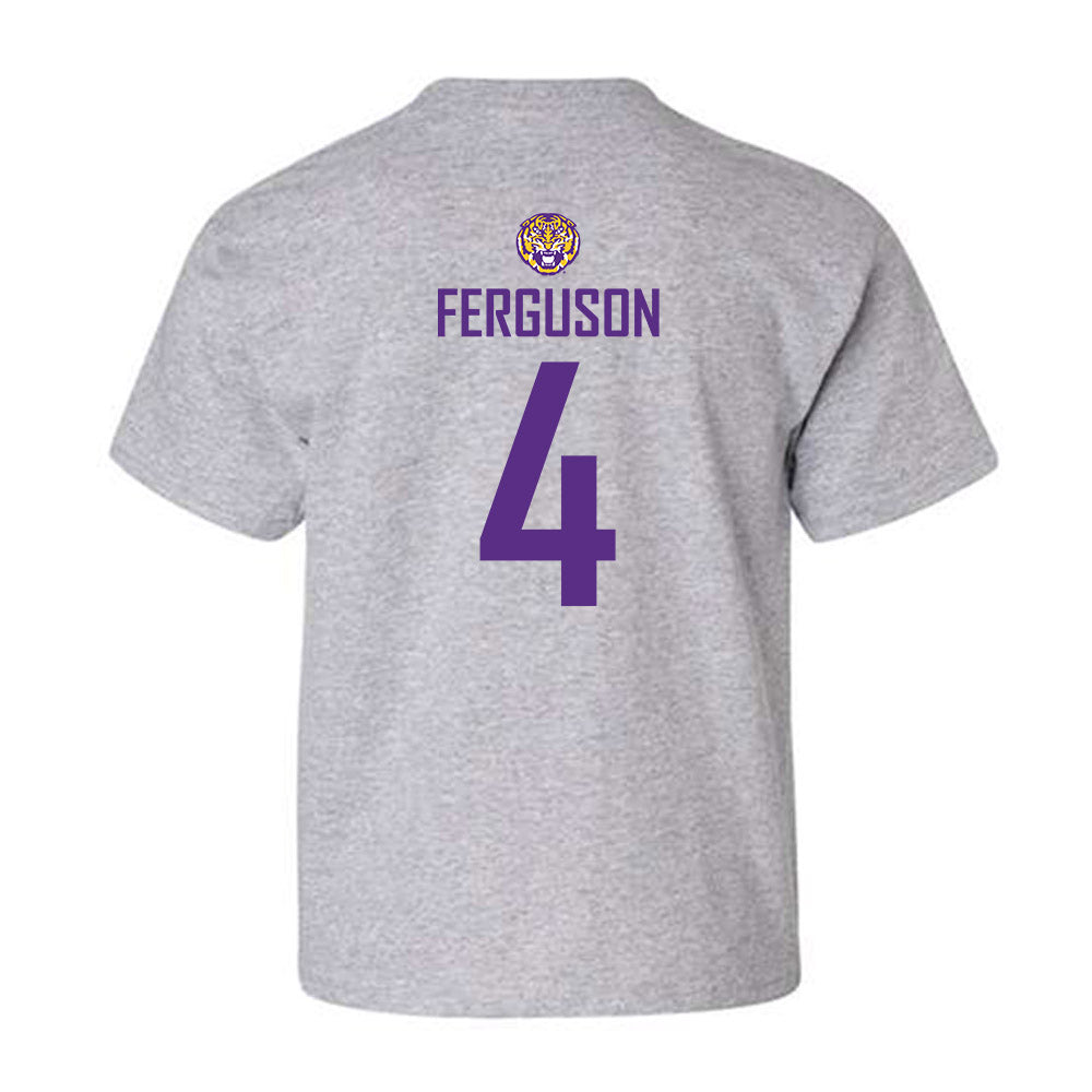 LSU - NCAA Women's Soccer : Jazmin Ferguson - Generic Shersey Youth T-Shirt-1