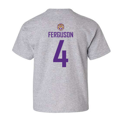 LSU - NCAA Women's Soccer : Jazmin Ferguson - Generic Shersey Youth T-Shirt-1