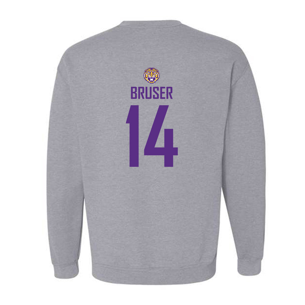 LSU - NCAA Women's Soccer : Annaleigh Bruser - Generic Shersey Crewneck Sweatshirt-1